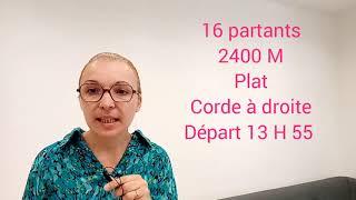 PRONOSTIC PMU QUINTÉ  JEUDI 12 SEPTEMBRE À PARIS LONGCHAMP RÉUNION 1 COURSE 1 pronosticdujourcaro [upl. by Doscher242]