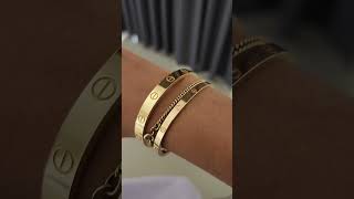 Cartier love bracelet [upl. by Esej]