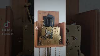 Hanging Grandmother Clock without Dial foryou clock antiqueclock grandfatherclock tn24h shorts [upl. by Akirdnwahs787]