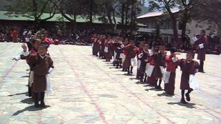 deki yangden dancing 2 changangkha school [upl. by Felicio]