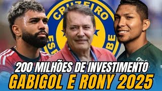 🔥 URGENTE MERCADO DA BOLA AGITADO CRUZEIRO QUER GABIGOL E RONY PARA 2025 NOTÍCIAS DO CRUZEIRO [upl. by Jose431]