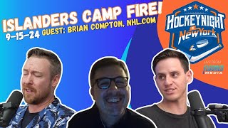 91524  Islanders Camp Fire Guest Brian Compton NHLcom [upl. by Josiah]