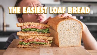 How To Make Supermarket Bread Sandwich Loaf Bread [upl. by Ramin]