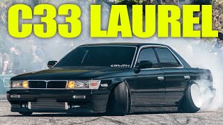 Nissan Laurel C33 Drift Is it good for Drifting [upl. by Esorrebma]