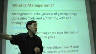 Principles of Management  Lecture 01 [upl. by Buzzell]