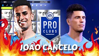 FIFA 22  JOAO CANCELO FACE CREATION [upl. by Nanci]