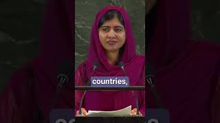 Malala  Transforming Education Summit  shorts [upl. by Brien975]