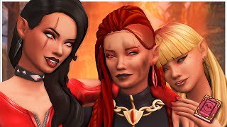 😈 WHAT IF THE DEVIL HAD DAUGHTERS  The Sims 4 Create A Sim Collab [upl. by Ready]