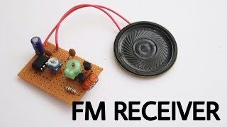 How to make FM Radio receiver at home [upl. by Wales912]