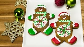 How to Make a Gingerbread Man Gingerbread Man Recipe from Cookies Cupcakes and Cardio [upl. by Atirahc]