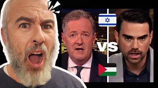 All Hell Breaks Loose as Ben Shapiro EDUCATES Piers Morgan Israel Hamas War [upl. by Flower]