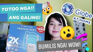 PAANO PABILISIN ANG GLOBE AT HOME PREPAID WIFI 100 LEGIT  JINGS VLOG [upl. by Niddala926]