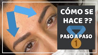 ✅✅ ▶ CÓMO SE HACE el MICROBLADING en CEJAS ❓❓ [upl. by Cleveland]