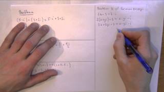 Matematik 4  Komplexa tal del 6  Addition och Subtraktion [upl. by Neelyhtak]