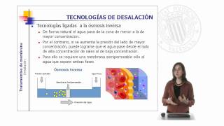 Tratamientos de Membrana Desalación   UPV [upl. by Allemap]