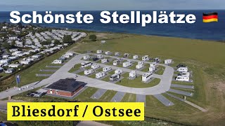 Wohnmobilpark Meerblick Bliesdorf  Wohnmobilstellplatz an der Ostsee  womoclick [upl. by Viridis14]