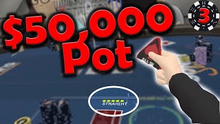 MASSIVE POTS 30 Days in PokerStars VR Day 3 [upl. by Rinee]