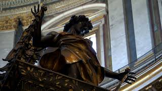 Baldacchino di San Pietro Presentati i prossimi lavori di restauro [upl. by Bloch106]