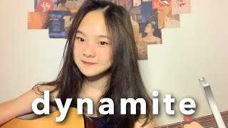 DYNAMITE  BTS Acoustic Cover  Nadine Abigail [upl. by Sisi]