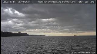 6 April 2024  Aberdour WeatherCam Timelapse [upl. by Atiuqnahs]