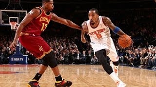 JR Smith With the Crossover and the SICK Dunk [upl. by Nohtanoj367]