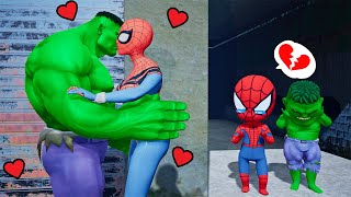 Spider Man x Hulk Real And Fake In Granny House  Funny Horror Animation [upl. by Ondrea]