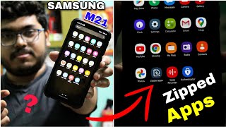 Samsung m21 trick क्या है zipped apps how to use हिन्दी में wattaMonster [upl. by Tulley898]