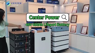 48V 400AH 20KW ESS Lifepo4 Battery Center Power Battery [upl. by Sherborn]