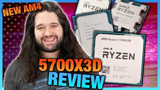 New AMD Ryzen 7 5700X3D CPU Review amp Benchmarks vs 5800X3D amp More [upl. by Mattland76]