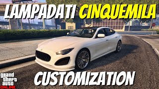 Lampadati Cinquemila Customization  GTA Online [upl. by Horne]