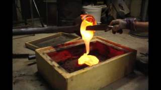 Sand Casting a Glass Bowl [upl. by Thrasher]