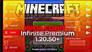 TOOLBOX FOR MINECRAFT 12051 Infinite Premium Time 2023 Minecraft Mod Menu  Ninja Client  No Ads [upl. by Pepper839]