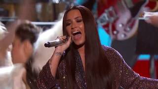 Demi Lovato  Stayin Alive Live On 59th GRAMMY Awards [upl. by Daryn]