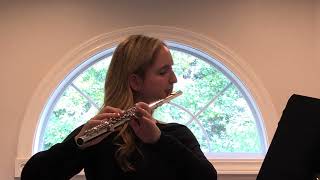 Dvorak Flute Excerpt Symphony No 8 Mvt IV [upl. by Thielen]