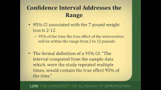 Statistics Corner Confidence Intervals [upl. by Oona740]