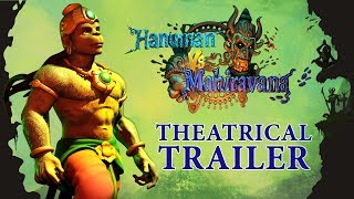 Hanuman Vs Mahiravana 3D Movie  Theatrical Trailer  In Cinemas 6th July [upl. by Issy]