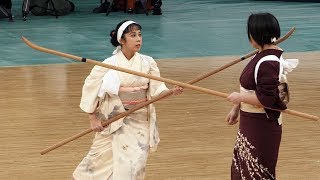 Yoshinryu Naginatajutsu  42nd Japanese Kobudo Demonstration 2019 [upl. by Torrey]