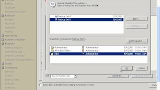 Restore Exchange or SQL Databases with Retrospect for Windows [upl. by Aronid96]