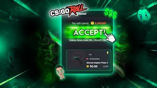 50 Coins To A Knife 2 CSGOROLL [upl. by Kalinda]