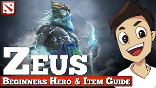 Zeus Beginners Guide Dota 2 Hero Guide [upl. by Lemuel]