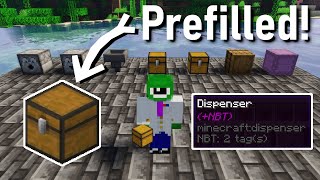 How to make a AUTOMATIC dispenser in minecraft FASTamp EASY [upl. by Eachelle]