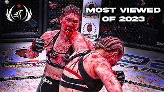 Invicta’s MOST VIEWED of 2023  Top 5 Fights [upl. by Ossie303]