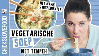 MAKKELIJKE NOEDELSOEP ZONDER VLEES  CHICKSLOVEFOOD [upl. by Torrence]