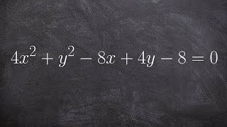 How to find the center foci and vertices of an ellipse [upl. by Notnert193]