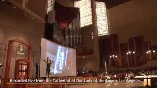 Pope John Paul II Celebration and Vigil at the Cathedral of Our Lady of the Angels 4262014 [upl. by Eittap]