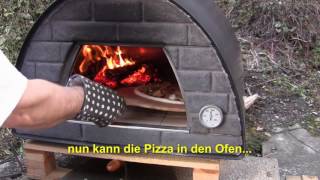 HolzofenPizza leicht gemacht [upl. by Sherilyn408]