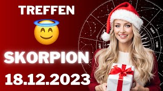 SKORPION ♏️🎄 ÜBERRASCHUNG ZU WEIHNACHTEN 🤩 Horoskop  18Dezember 2023 skorpion tarot [upl. by Mallissa524]