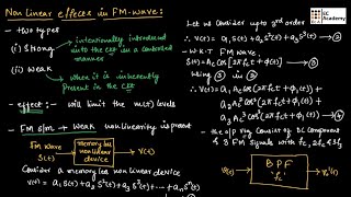 CT32 Nonlinear effects in FM wave  EC Academy [upl. by Gorges]