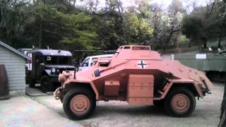 SdKfz 222 driving [upl. by Danialah]