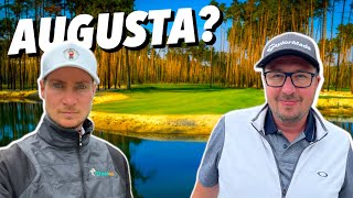 Wir spielen am AUGUSTA GOLF CLUB Mitteleuropas 🤩⛳️🏌️ Malacky Golf Course [upl. by Enived23]